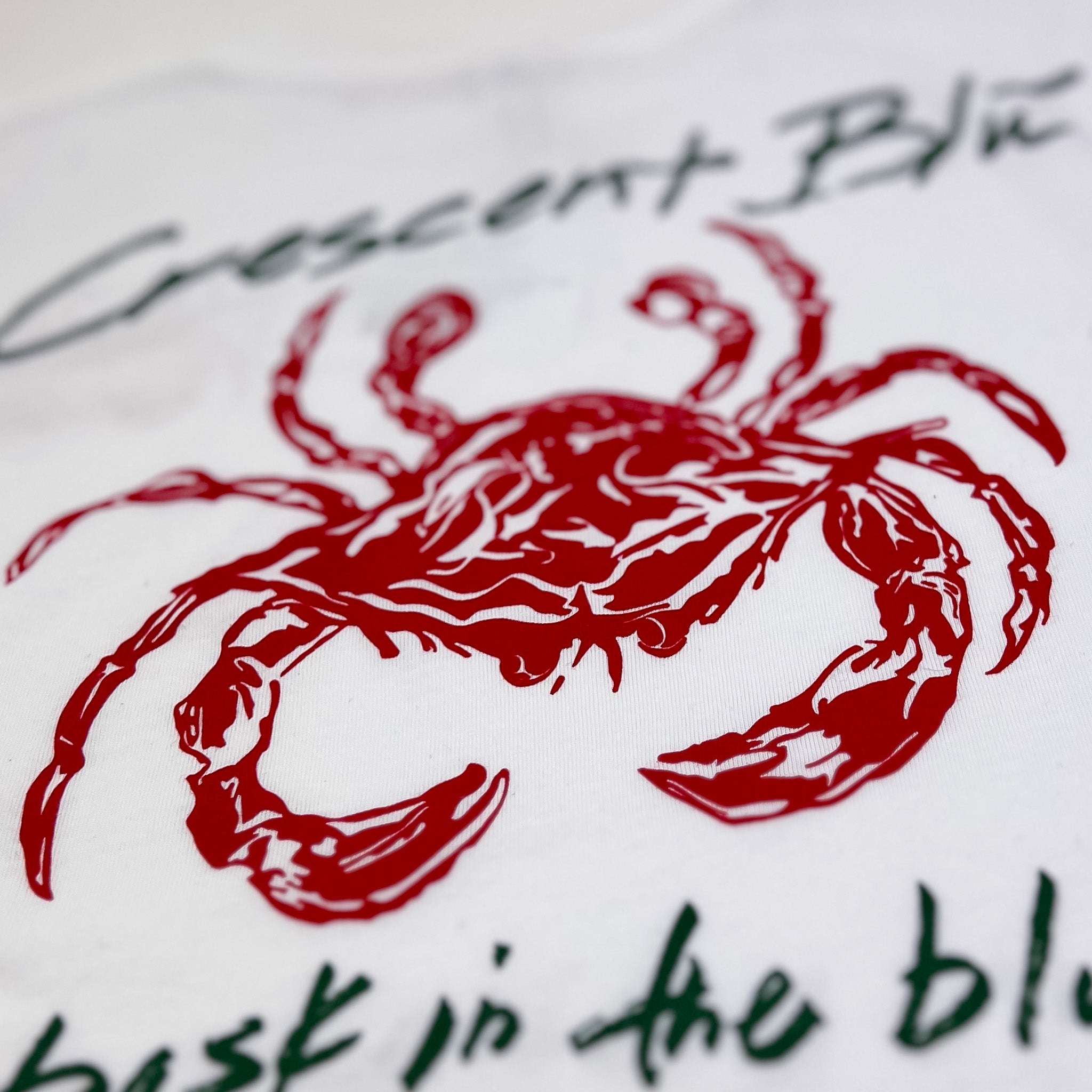 Christmas Crab Adult Long Sleeve Tee