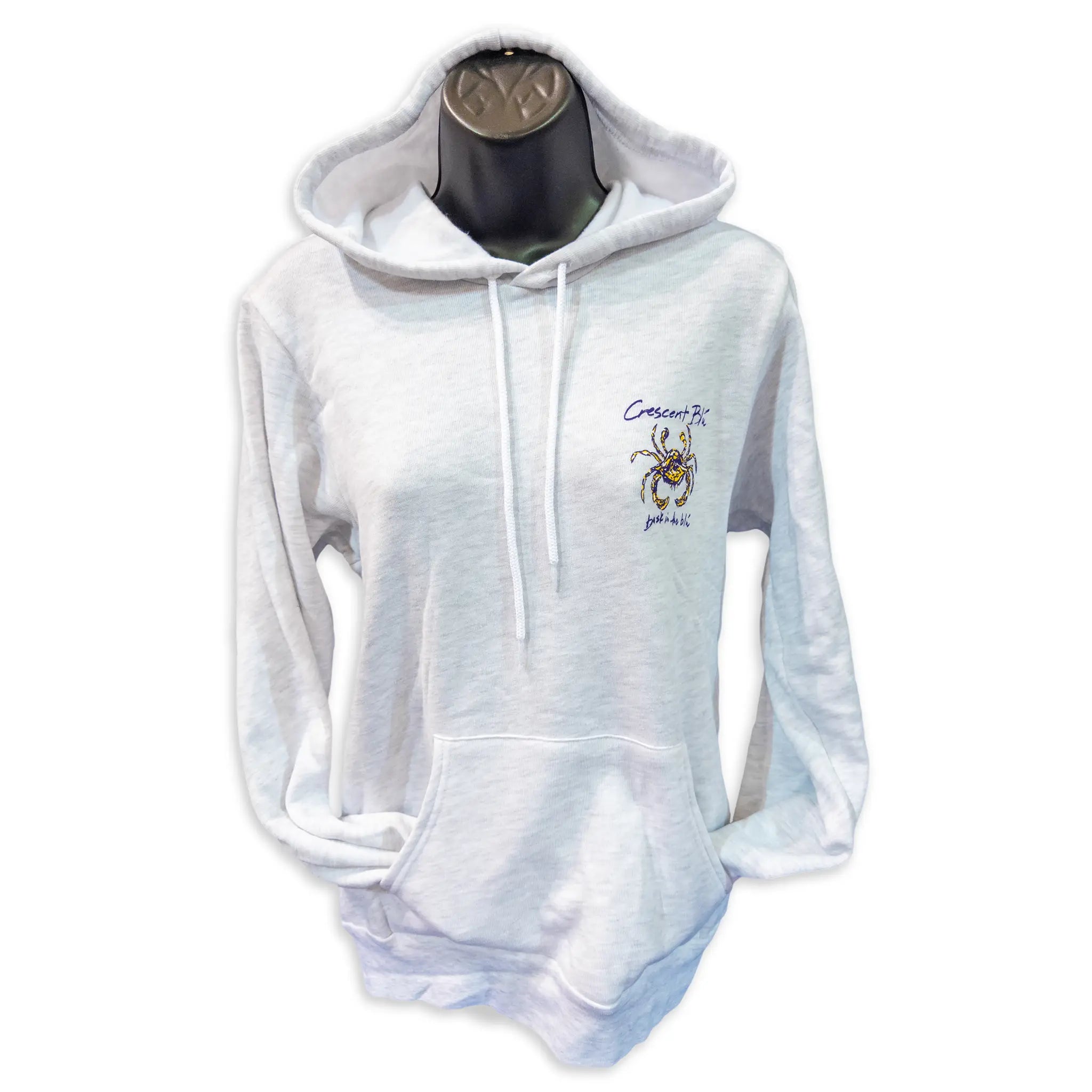 Purple & Gold Hoodie Sweatshirt – Sponge Fleece