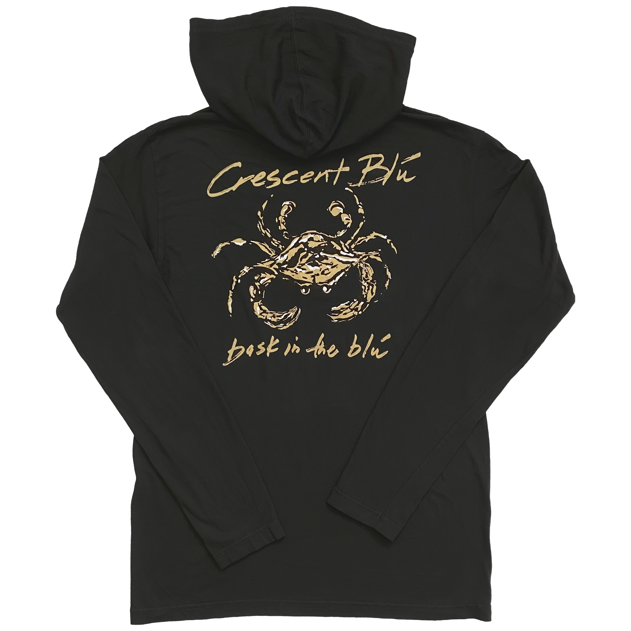 Black and gold graphic hoodie outlet