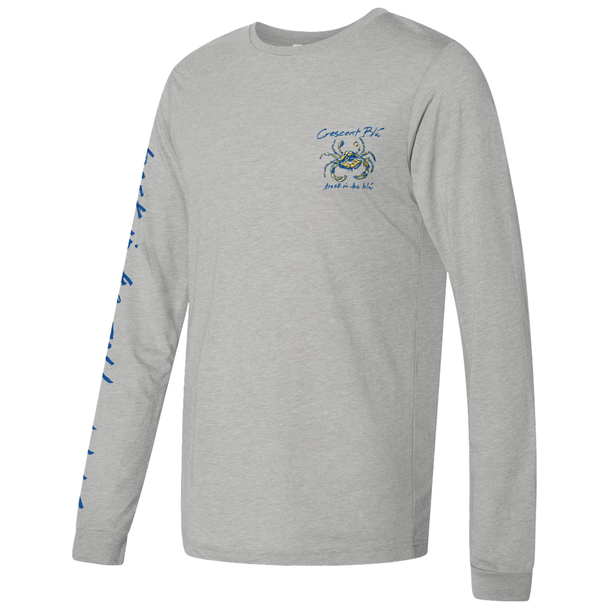 Gold & Blue Long Sleeve T-Shirt