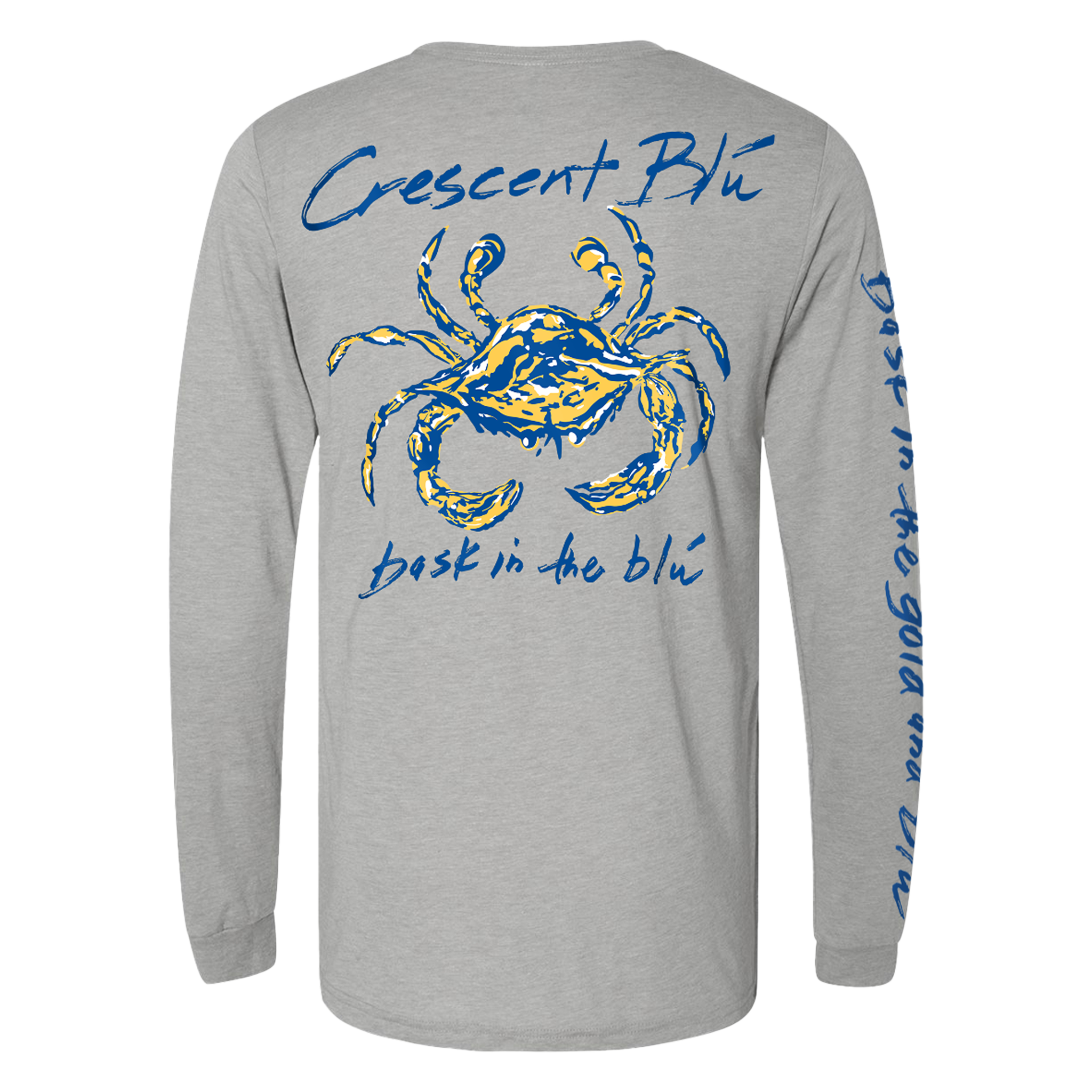 Gold & Blue Long Sleeve T-Shirt