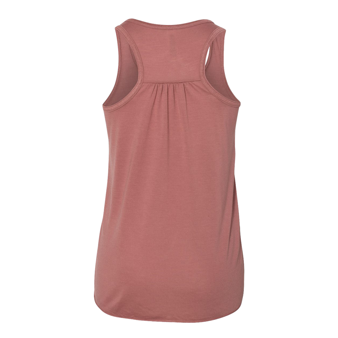 Distressed White Crab Youth Racerback Tank Top