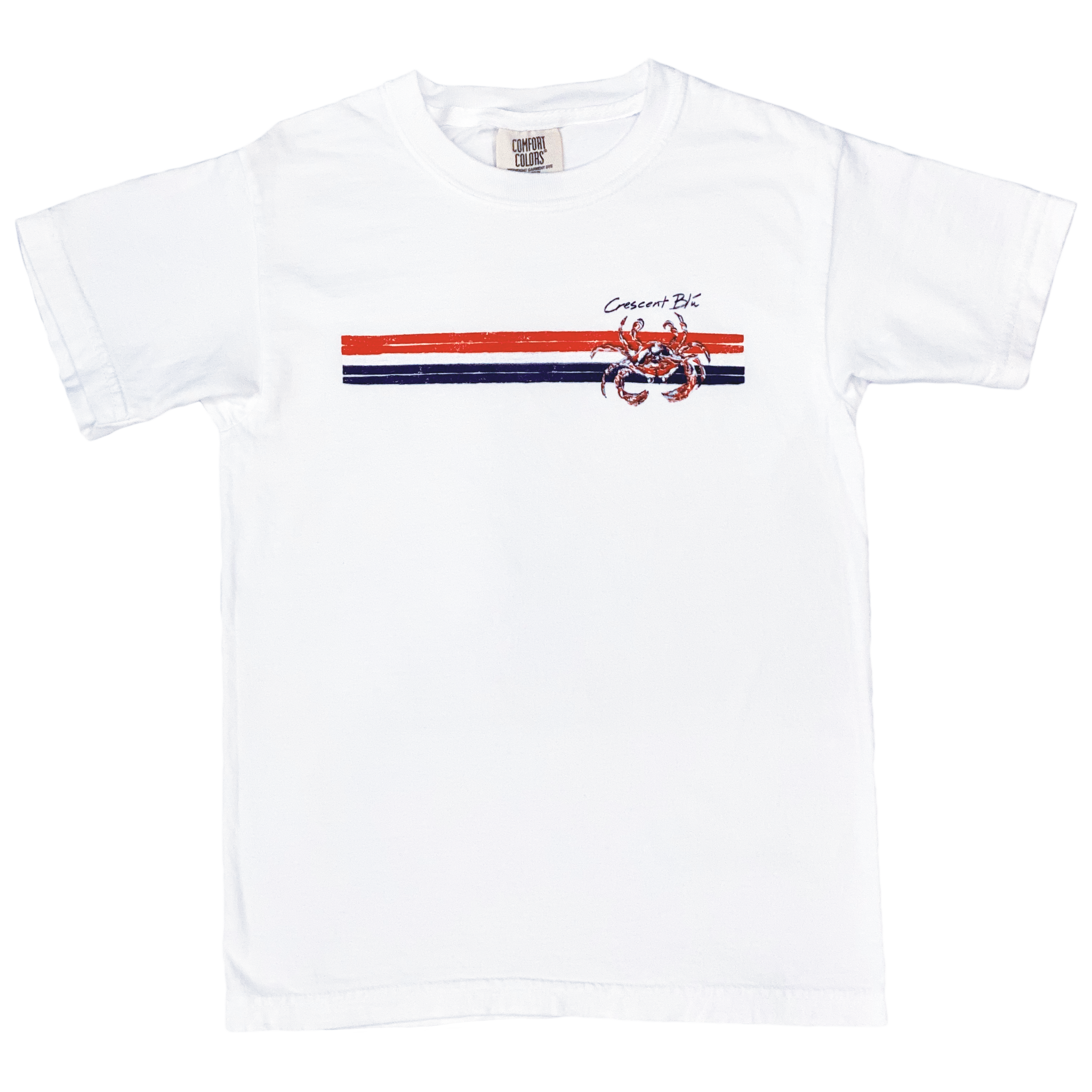 Red, White, and Blue Youth Retro Short Sleeve T-Shirt