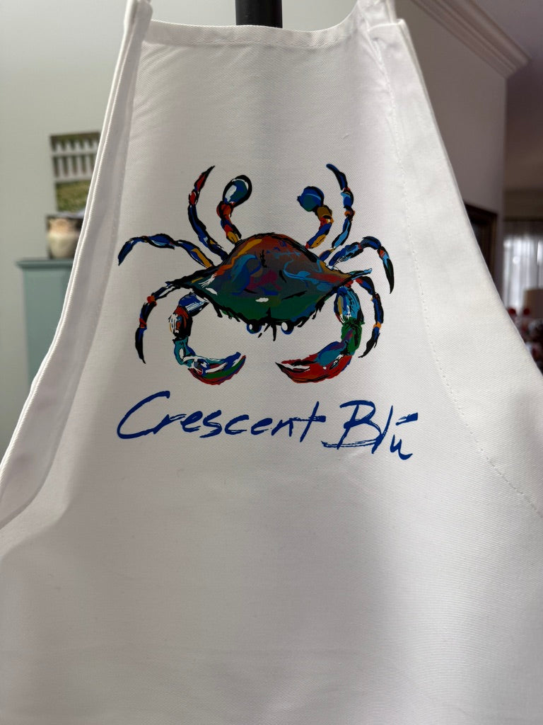 Crescent Blú Kitchen Apron