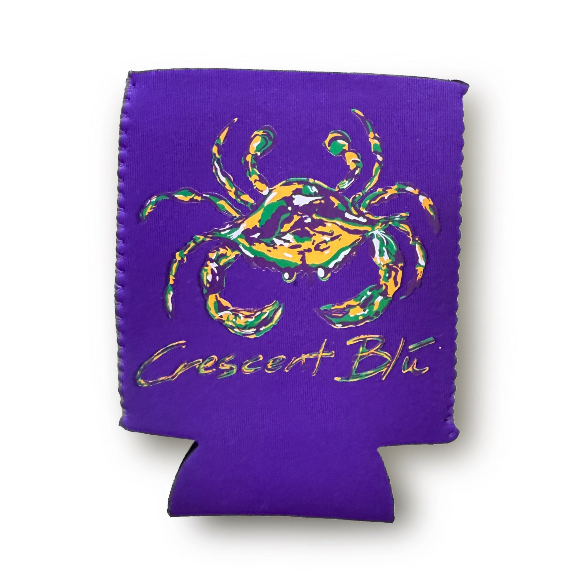 Mardi Gras Crab Can Coolers