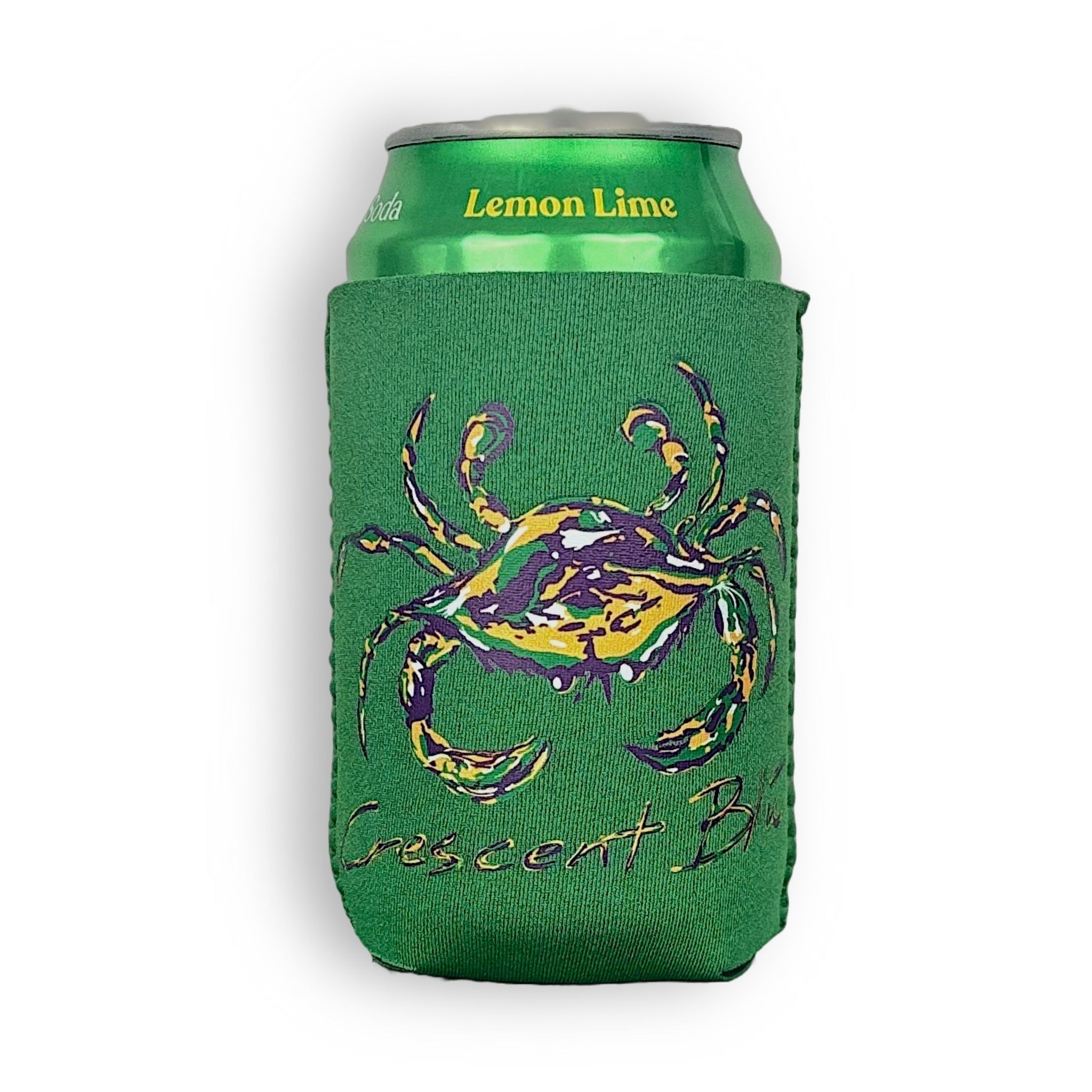 Mardi Gras Crab Can Coolers