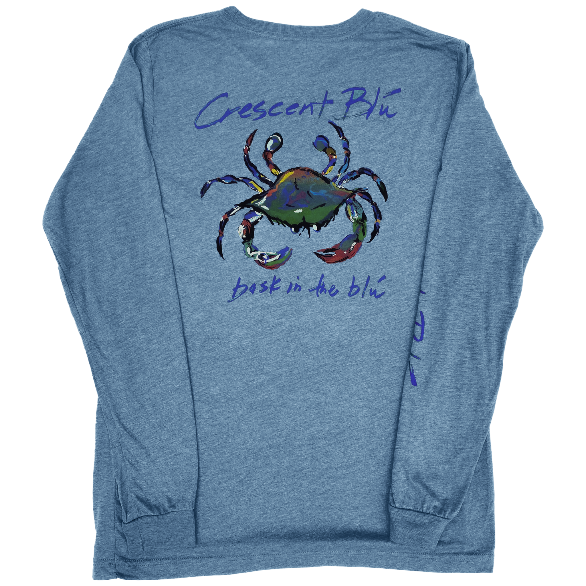 Signature Crab Adult Long Sleeve T-shirt