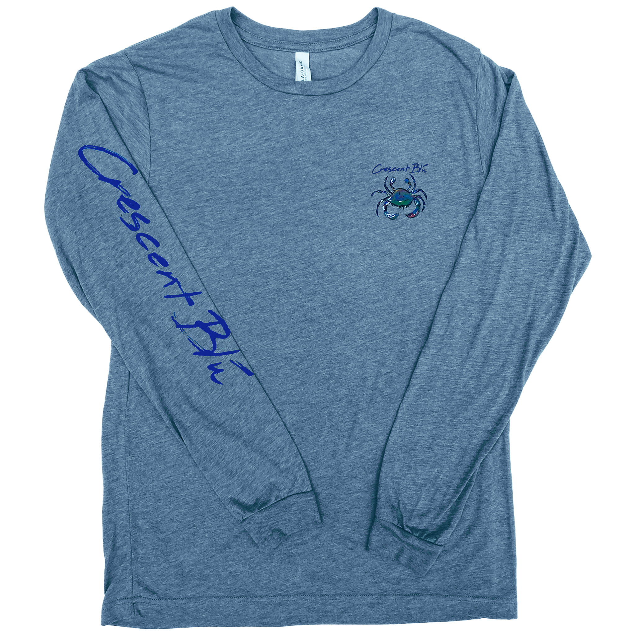 Signature Crab Adult Long Sleeve T-shirt