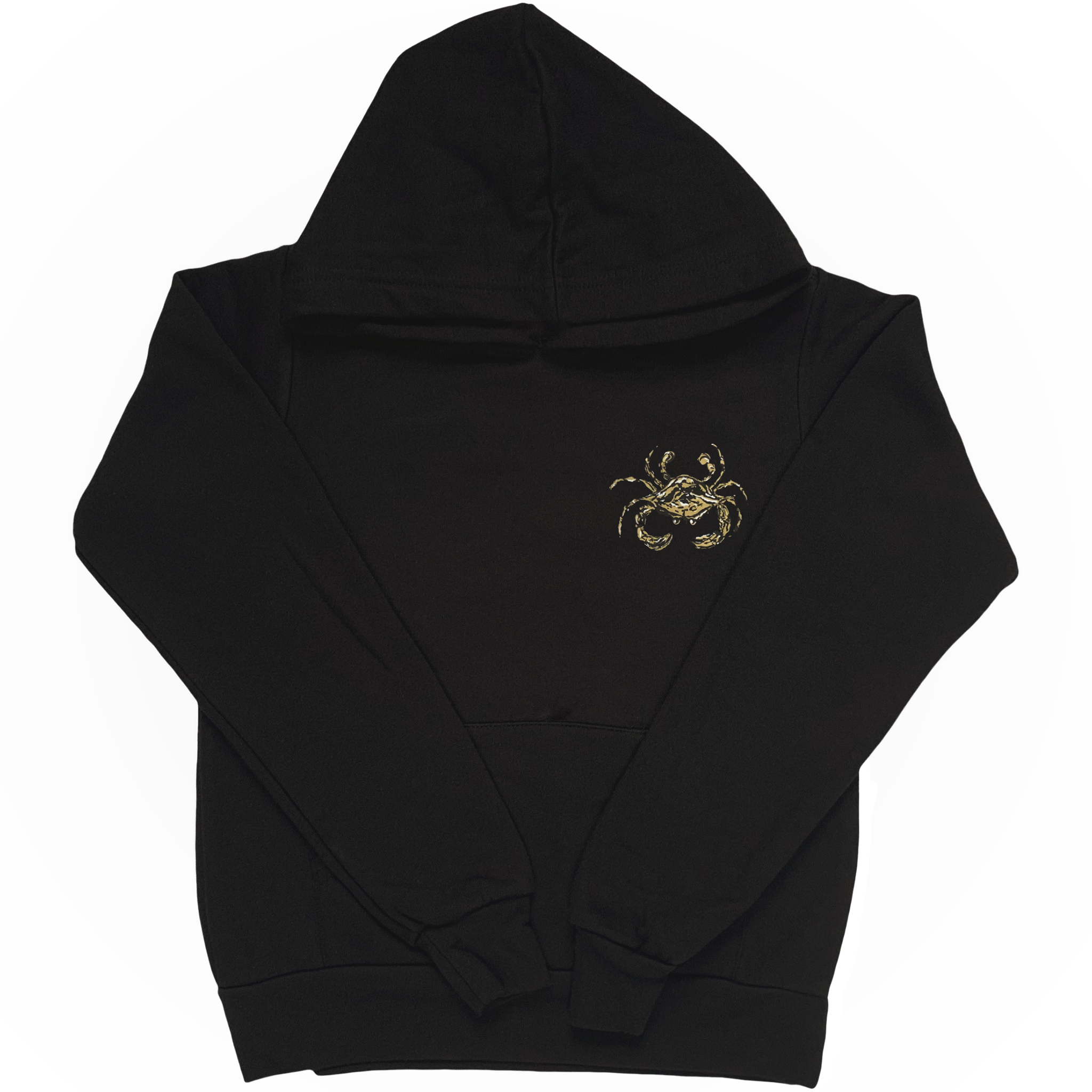 Champion sweatshirt black and 2025 gold