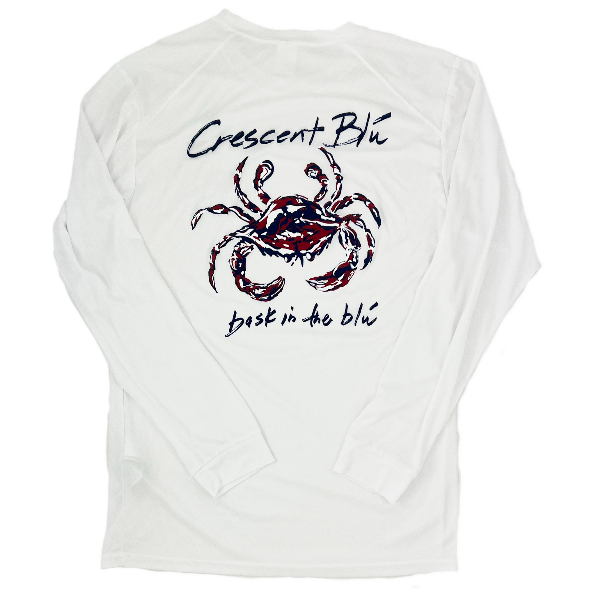Crimson and Navy Crab UPF+50 Sun Shirt