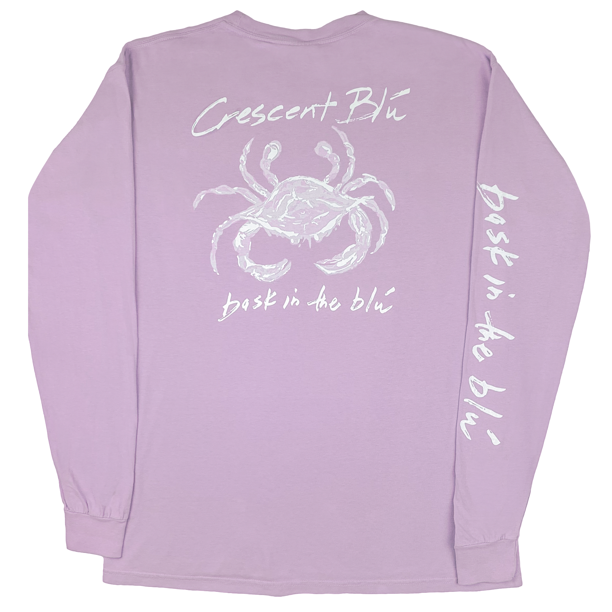 Sneaux Crab Adult Long Sleeve T-shirt
