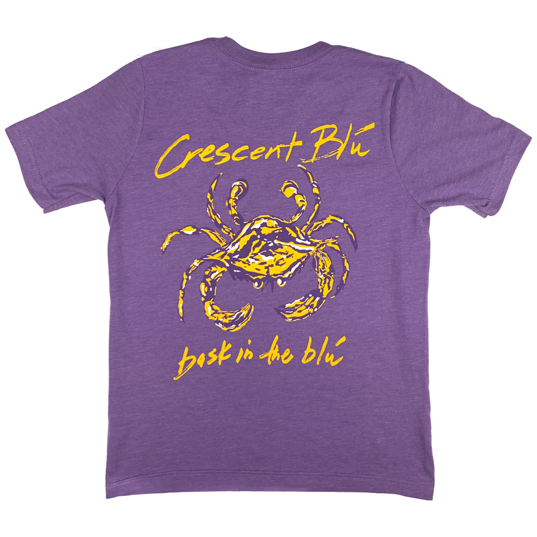 Purple & Gold Youth Short Sleeve T-shirt