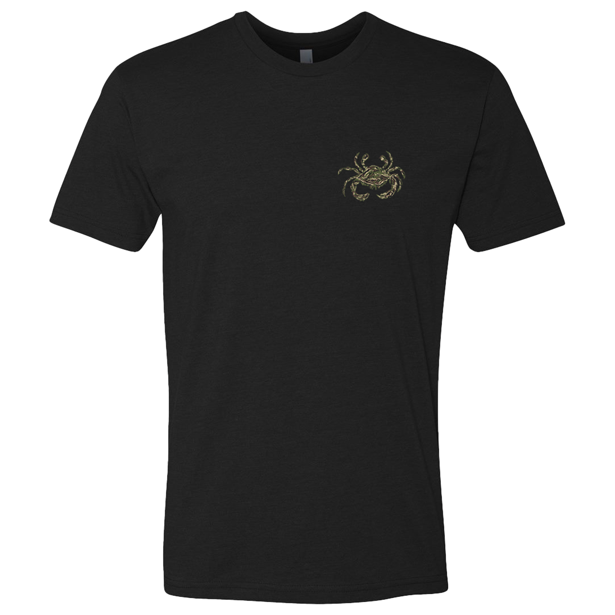 Camo Crab Adult Short Sleeve T-Shirt