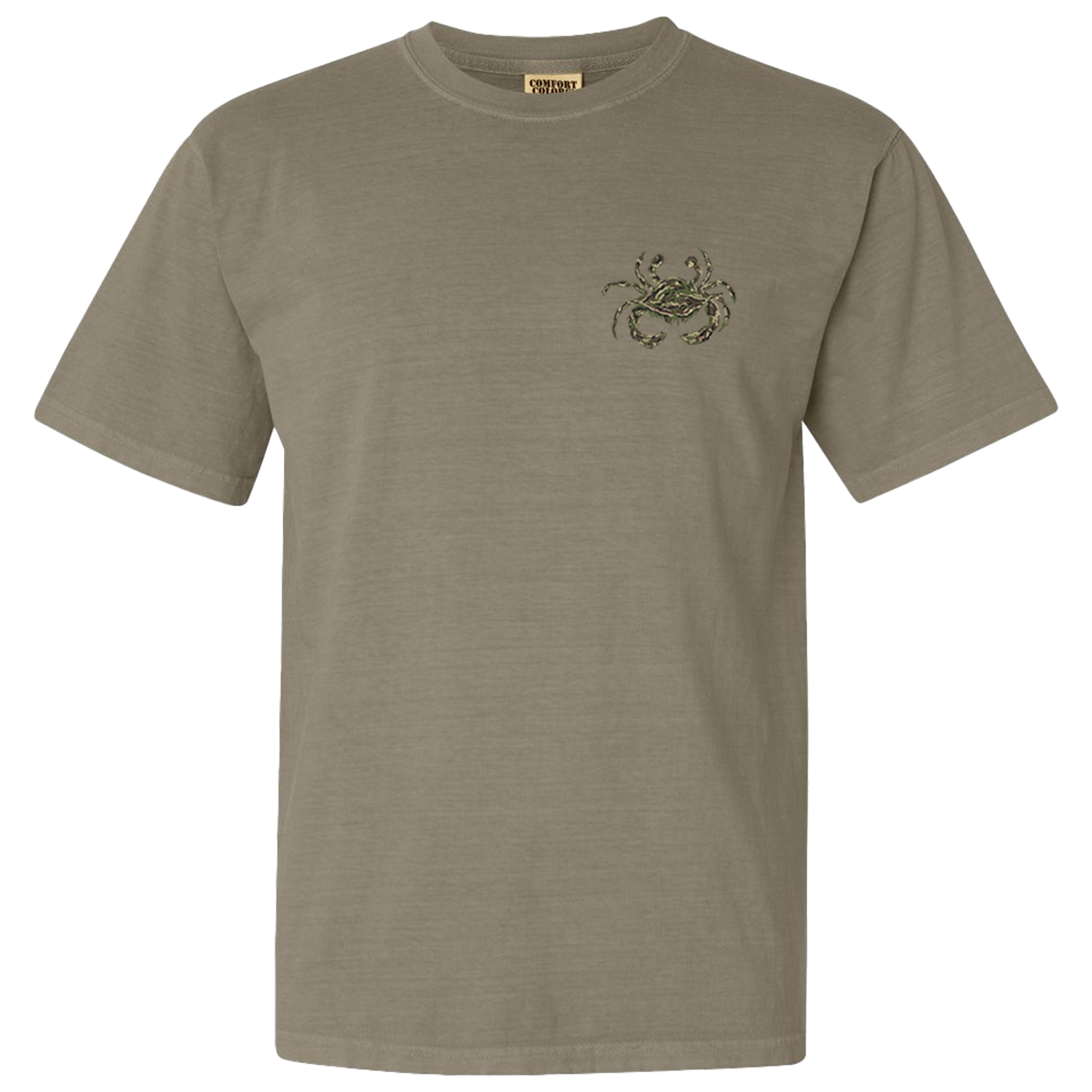 Camo Crab Adult Short Sleeve T-Shirt